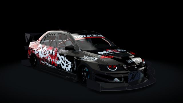NSG Mitsubishi Evo IX WTAC ProAM для Assetto Corsa