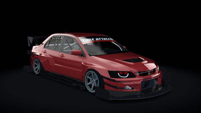NSG Mitsubishi Evo IX WTAC ProAM для Assetto Corsa