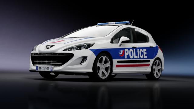 Police Peugeot 308