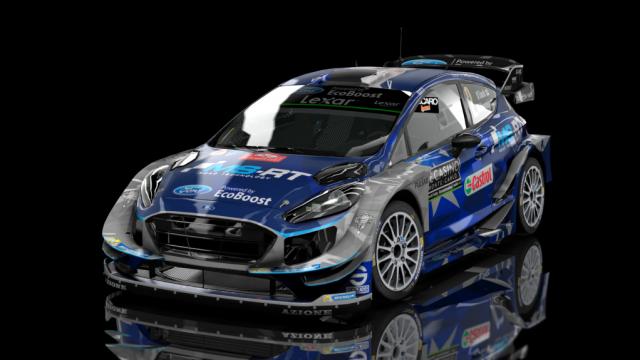 WRC Ford Fiesta 2017 для Assetto Corsa