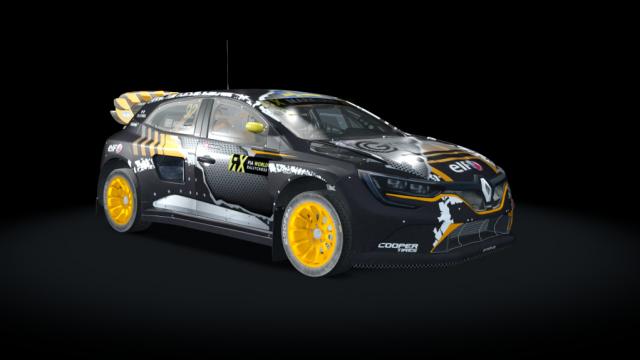 Renault Megane RS Rallycross для Assetto Corsa
