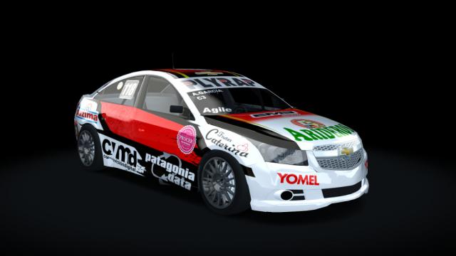 Chevrolet Cruze TN Class 3 2016 для Assetto Corsa