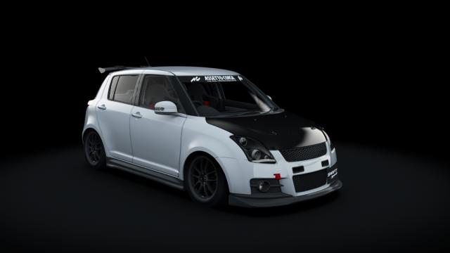Suzuki Swift Sport 2007 TRACK для Assetto Corsa