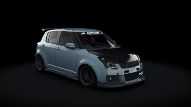 Suzuki Swift Sport 2007 TRACK для Assetto Corsa
