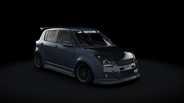 Suzuki Swift Sport 2007 TRACK для Assetto Corsa