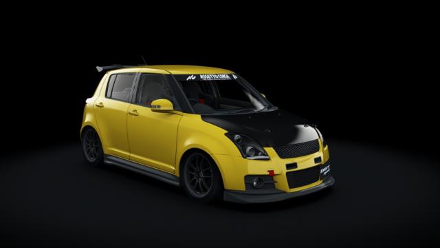 Suzuki Swift Sport 2007 TRACK для Assetto Corsa