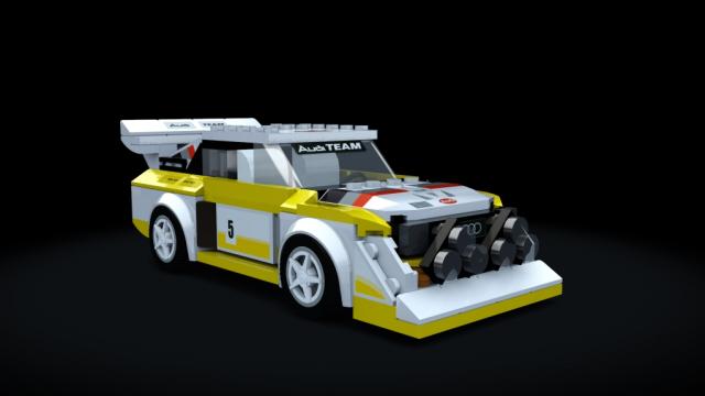 Audi Quattro S1 Lego