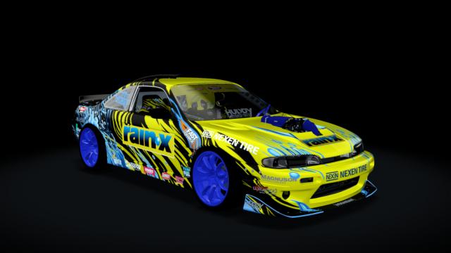 Nissan 240SX #118 Hohnadell-Huddy Racing Rain-xPermatexNexen 1995