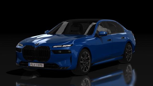 BMW 740i G70 Stage 2 AWD для Assetto Corsa