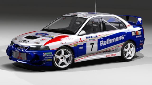 Mitsubishi Lancer EVO IV Gr.A для Assetto Corsa
