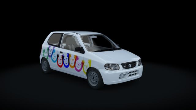 Suzuki Alto ha23v for Assetto Corsa