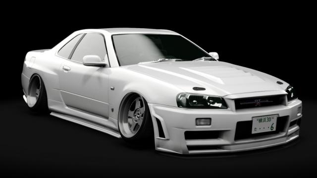 Nissan Skyline GTR R34 Nismo Omori Factory S1 (Stanced Edition) для Assetto Corsa
