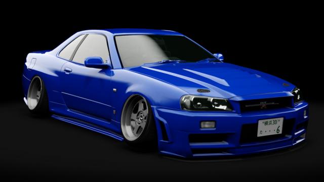 Nissan Skyline GTR R34 Nismo Omori Factory S1 (Stanced Edition) для Assetto Corsa