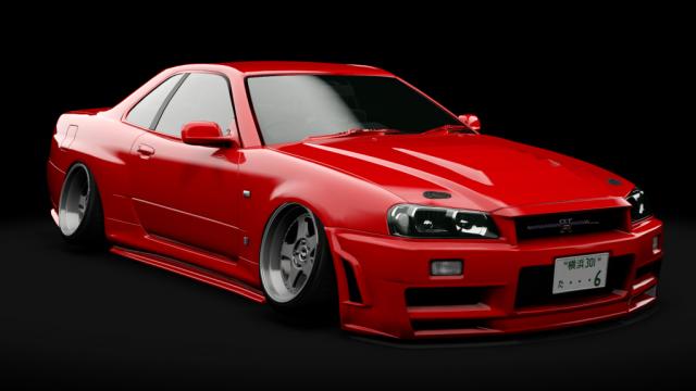 Nissan Skyline GTR R34 Nismo Omori Factory S1 (Stanced Edition) для Assetto Corsa