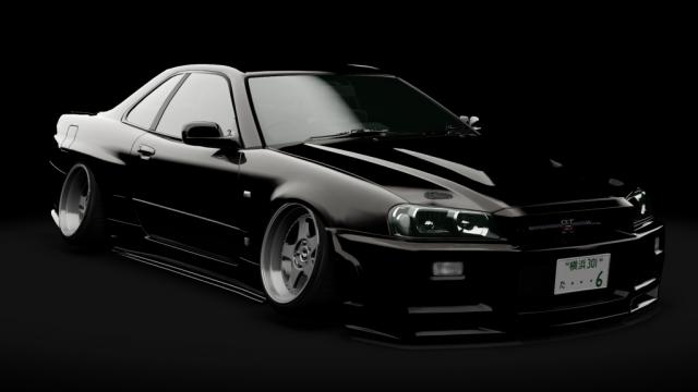 Nissan Skyline GTR R34 Nismo Omori Factory S1 (Stanced Edition) для Assetto Corsa