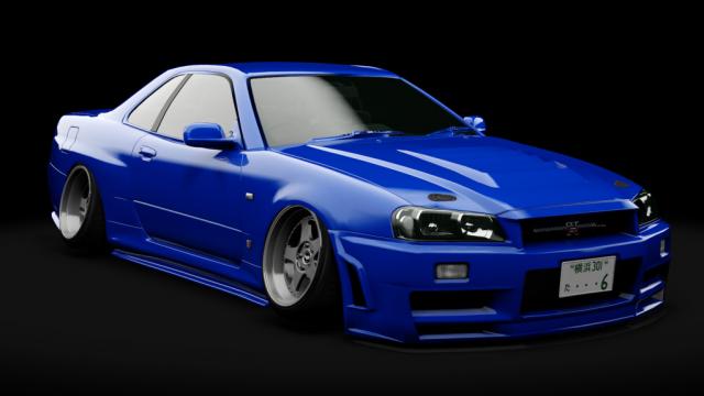 Nissan Skyline GTR R34 Nismo Omori Factory S1 (Stanced Edition) для Assetto Corsa