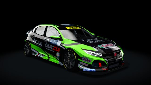 CUP Honda Civic Type R FK7 для Assetto Corsa