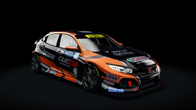 CUP Honda Civic Type R FK7 для Assetto Corsa