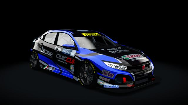 CUP Honda Civic Type R FK7 для Assetto Corsa