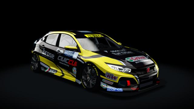 CUP Honda Civic Type R FK7 для Assetto Corsa