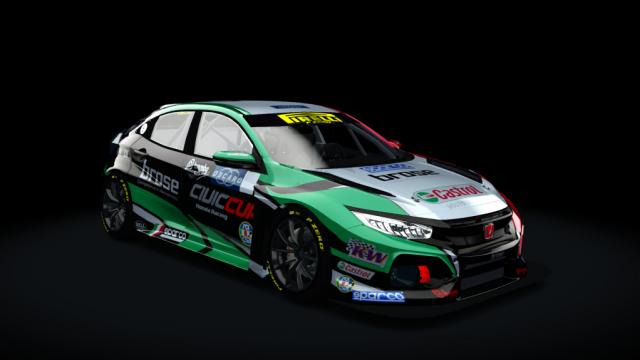 CUP Honda Civic Type R FK7 для Assetto Corsa