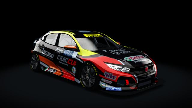 CUP Honda Civic Type R FK7 для Assetto Corsa