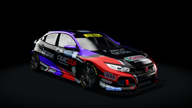 CUP Honda Civic Type R FK7 для Assetto Corsa