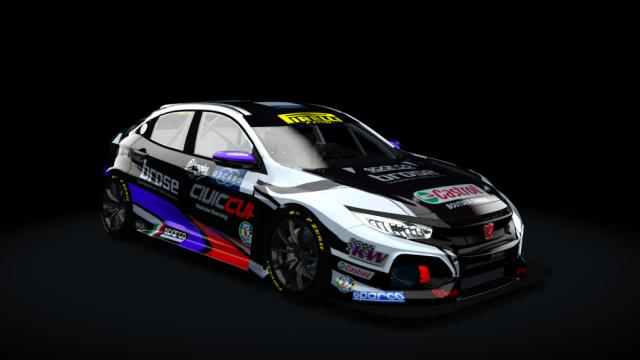 CUP Honda Civic Type R FK7 для Assetto Corsa