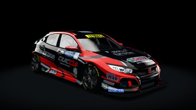 CUP Honda Civic Type R FK7 для Assetto Corsa