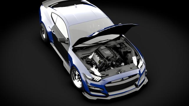 Ford Shelby GT500 Single Turbo для Assetto Corsa