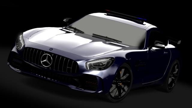 Mercedes-Benz AMG GTR Police 2014 for Assetto Corsa