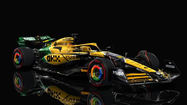 McLaren MCL38 Senna tribute для Assetto Corsa