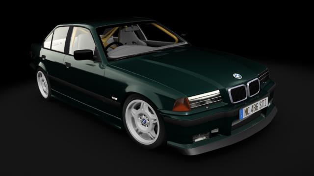 LM - BMW E36 Sedan V1 для Assetto Corsa
