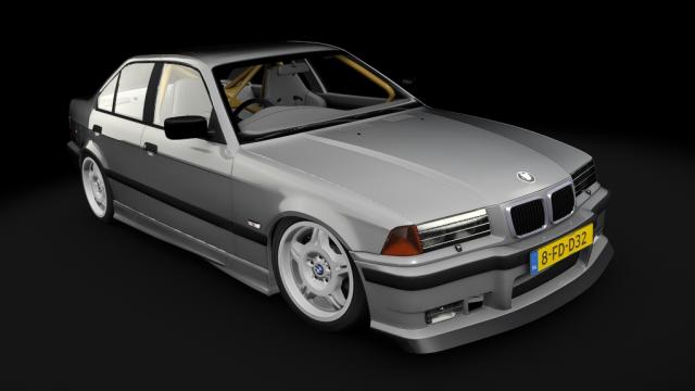 LM - BMW E36 Sedan V1 для Assetto Corsa