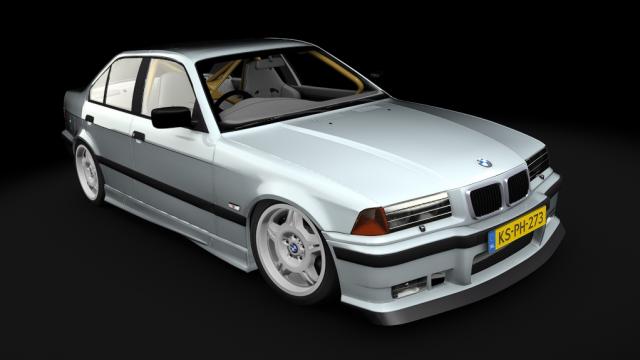 LM - BMW E36 Sedan V1 для Assetto Corsa