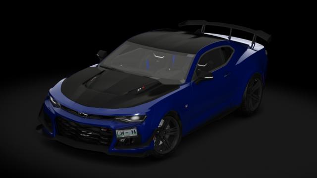 Chevrolet Camaro ZL1 1LE 2019 Manual for Assetto Corsa
