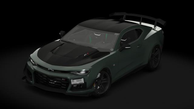 Chevrolet Camaro ZL1 1LE 2019 Manual for Assetto Corsa