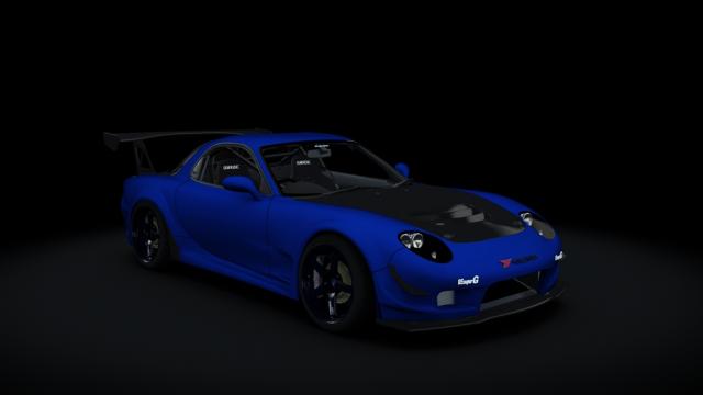 Mazda RX-7 FD3S RE-Amemiya Maou GReddy III для Assetto Corsa