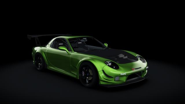 Mazda RX-7 FD3S RE-Amemiya Maou GReddy III для Assetto Corsa