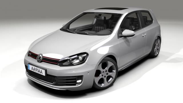 Volkswagen Golf MK6 GTI для Assetto Corsa