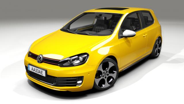 Volkswagen Golf MK6 GTI для Assetto Corsa