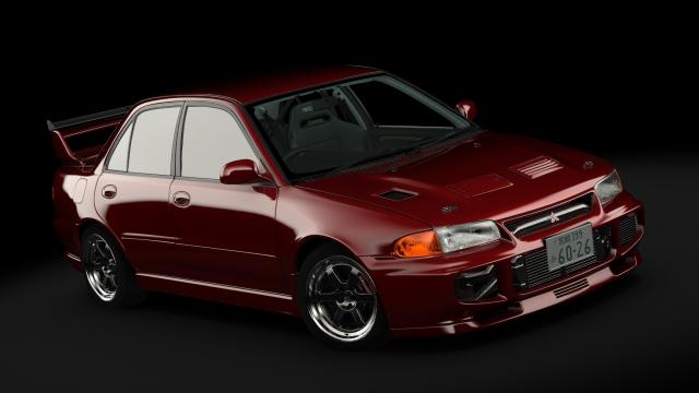 Mitsubishi Lancer Evolution III GSR (CE9A) Jeezus Spec для Assetto Corsa