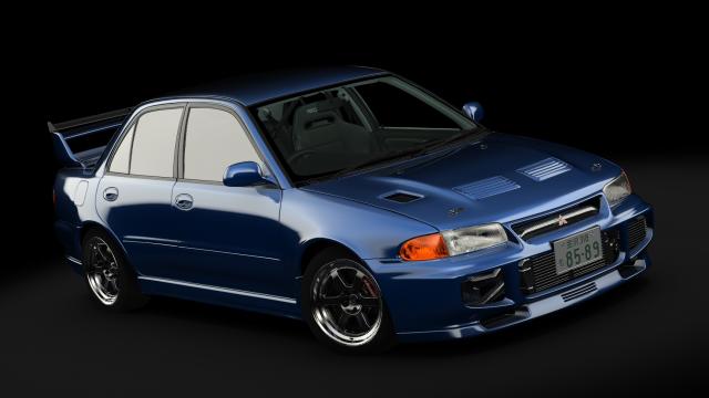 Mitsubishi Lancer Evolution III GSR (CE9A) Jeezus Spec для Assetto Corsa