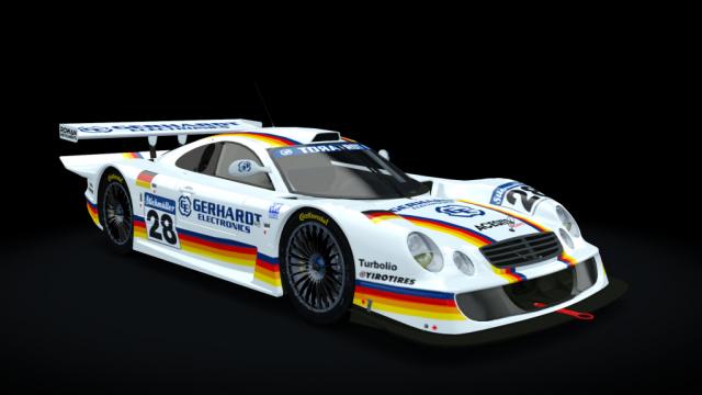 Mercedes-Benz CLK LM 1998 for Assetto Corsa