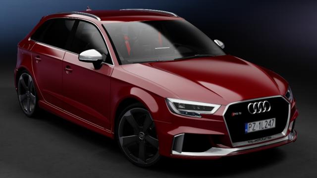 MLGZ | Audi RS3 Sportback ’18 для Assetto Corsa