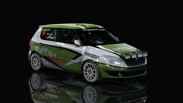 R2 Skoda Fabia 2011 для Assetto Corsa