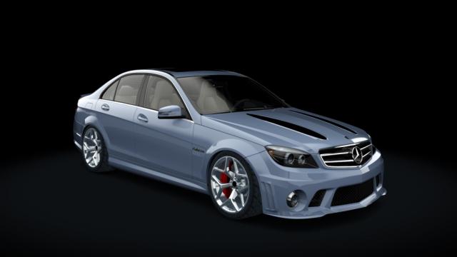 Mercedes-Benz C63 AMG RennTech Supercharged BFT Spec TR6060 | No Hesi Tuned for Assetto Corsa