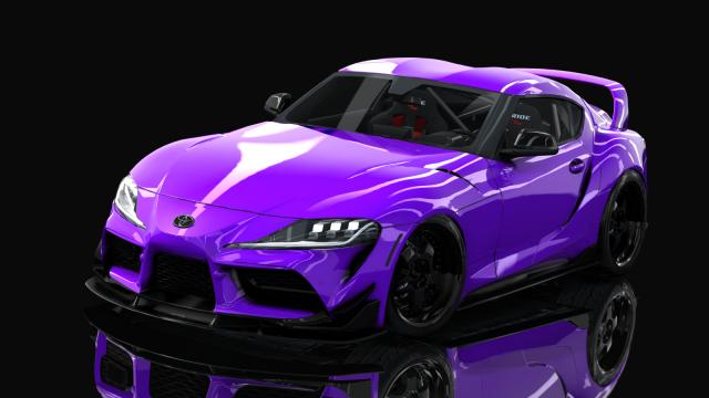 Toyota Supra GR A90 2JZ By HitachiMedia для Assetto Corsa
