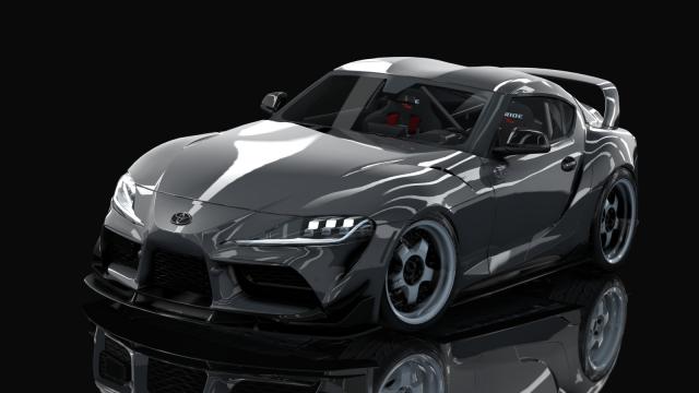 Toyota Supra GR A90 2JZ By HitachiMedia для Assetto Corsa