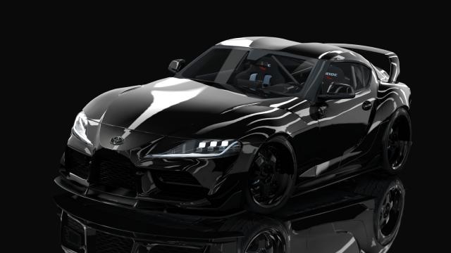 Toyota Supra GR A90 2JZ By HitachiMedia для Assetto Corsa